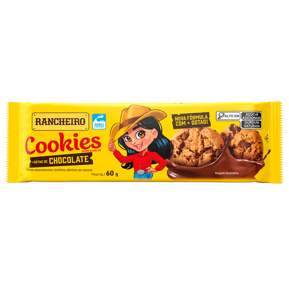 COOKIES RANCHEIRO 60G - Rancheiro