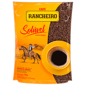 CAFÉ SOLÚVEL RANCHEIRO SACHÊ 50G