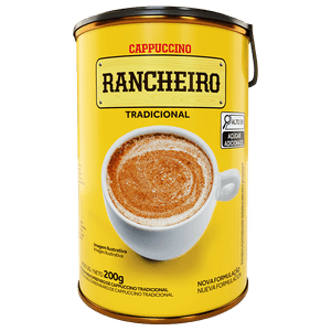 CAPPUCCINO TRADICIONAL POTE RANCHEIRO 200G