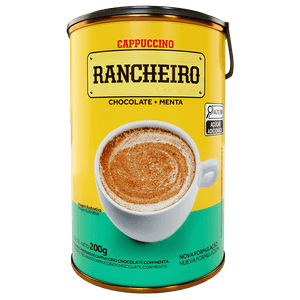 CAPPUCCINO CHOCO MENTA POTE RANCHEIRO 200G