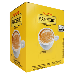 CAPPUCCINO TRADICIONAL SACHÊ RANCHEIRO 10X20G